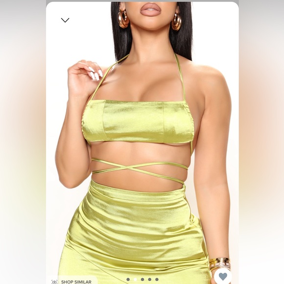 Brand new matching skirt set . Beautiful - Picture 2 of 4